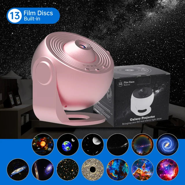 Night Light Galaxy Projector