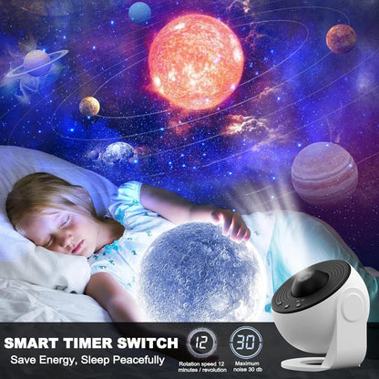 Night Light Galaxy Projector